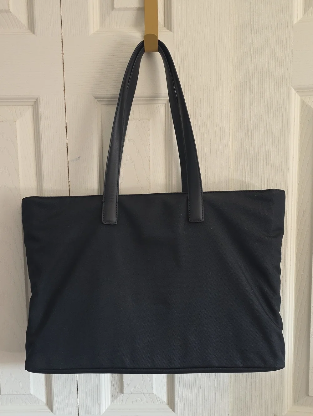 Coach MERCER Black Twill Computer Work Travel Bag 5419